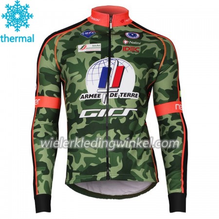 Wielershirt 2018 Armee De Terre N001 Winter Thermal Fleece